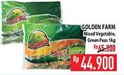 Promo Harga Golden Farm Mixed Vegetables/Green Peas  - Hypermart