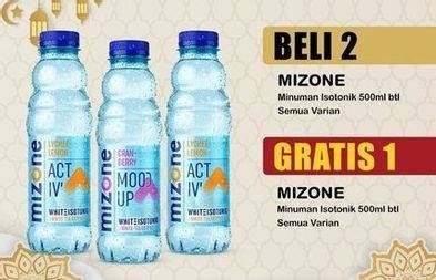 Promo Harga MIZONE Minuman Bernutrisi All Variants 500 ml - Indomaret
