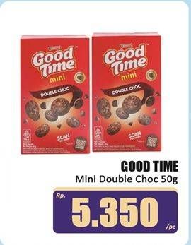Promo Harga Good Time Mini Cookies Double Chocolate 50 gr - Hari Hari