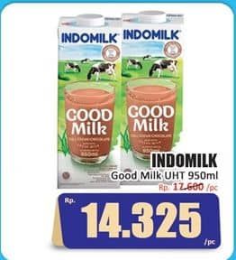 Promo Harga Indomilk Susu UHT 950 ml - Hari Hari