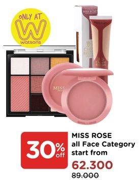 Promo Harga MISS ROSE Kosmetik All Variants  - Watsons