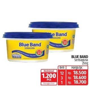 Promo Harga Blue Band Margarine Serbaguna 250 gr - Lotte Grosir