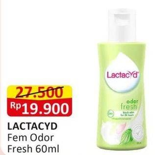 Promo Harga Lactacyd Pembersih Kewanitaan Odor Fresh 60 ml - Alfamart