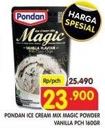 Promo Harga PONDAN Ice Cream Magic Vanilla Chocohips 160 gr - Superindo