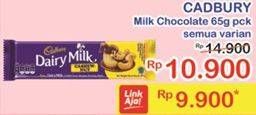 Promo Harga CADBURY Dairy Milk All Variants 65 gr - Indomaret