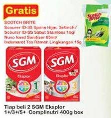 Promo Harga SGM Eksplor 1+/ 3+/ 5+ 400 gr - Indomaret