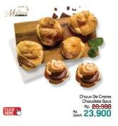 Promo Harga Le Meilleur Choux De Creme Chocolate per 6 pcs - LotteMart