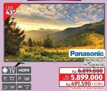 Promo Harga PANASONIC TH-43HX610G  - Lotte Grosir