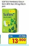 Promo Harga Softex Daun Sirih NonWing 23cm 20 pcs - Indomaret