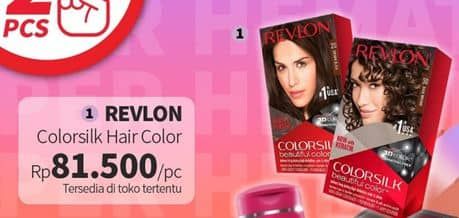 Revlon Colorsilk  Harga Promo Rp81.500, Tambah Rp. 1.000 Dapat 2 Pcs, Toko Tertentu