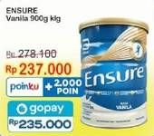 Promo Harga Ensure Nutrition Powder FOS Vanila 900 gr - Indomaret