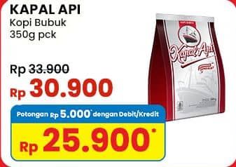 Promo Harga Kapal Api Kopi Spesial Silver 380 gr - Indomaret