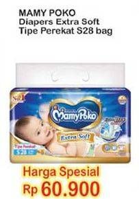 Promo Harga Mamy Poko Perekat Extra Soft S28 28 pcs - Indomaret