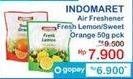 Promo Harga INDOMARET Air Freshener Fresh Lemon, Sweet Orange 50 gr - Indomaret