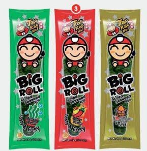 Promo Harga TAO KAE NOI Big Roll Classic, Crispy Hot Spicy, Spicy Grilled Squid 3 gr - Carrefour