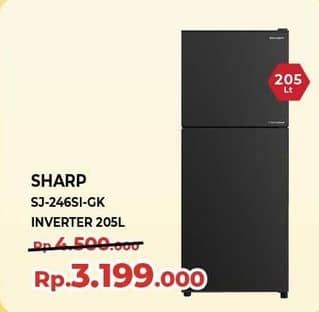 Promo Harga Sharp SJ-246SI-GK  - Yogya