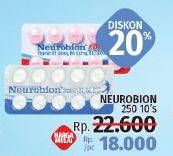 Promo Harga NEUROBION Vitamin Neurotropik Putih 10 pcs - LotteMart