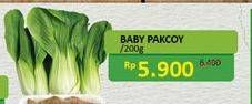 Promo Harga Baby Pakcoy Hijau per 200 gr - Alfamidi