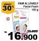 Promo Harga GLOW & LOVELY (FAIR & LOVELY) Facial Wash 100 gr - Giant