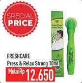 Promo Harga FRESH CARE Minyak Angin Press & Relax Strong 10 ml - Hypermart