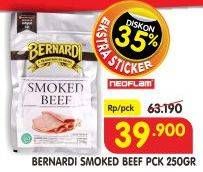 Promo Harga BERNARDI Smoked Beef 250 gr - Superindo