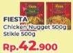 Promo Harga FIESTA Naget Chicken Nugget, Stikie 500 gr - Yogya