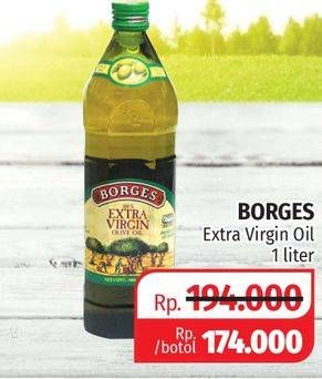 Promo Harga BORGES Olive Oil Extra Virgin 1 ltr - Lotte Grosir