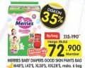 Promo Harga Merries Baby Diapers Good Skin Pants  - Superindo