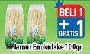 Promo Harga Jamur Inokitake (Jamur Enokitake) 100 gr - Hypermart