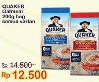 Promo Harga QUAKER Oatmeal All Variants 200 gr - Indomaret