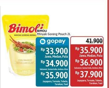 Promo Harga Bimoli Minyak Goreng 2000 ml - Alfamidi