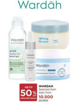 Promo Harga WARDAH Skin Care  - Watsons
