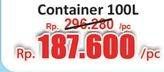 Promo Harga Lion Star Wagon Container 100lt  - Hari Hari