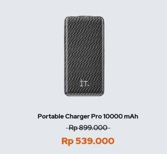 Promo Harga IT. Portable Charger Pro 10.000 MAh  - iBox