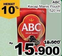 Promo Harga ABC Kecap Manis 520 ml - Giant