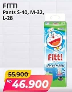 Promo Harga Fitti Pants S40, M32, L28 28 pcs - Alfamart