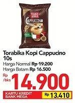Promo Harga Torabika Cappuccino 10 pcs - Carrefour
