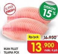 Promo Harga Ikan Fillet Tilapia  - Superindo