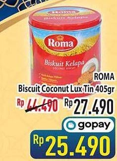 Promo Harga ROMA Biskuit Kelapa 405 gr - Hypermart