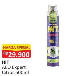 Promo Harga HIT Aerosol Expert Citrus 600 ml - Alfamart