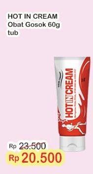 Promo Harga Hot In Cream Nyeri Otot 60 gr - Indomaret