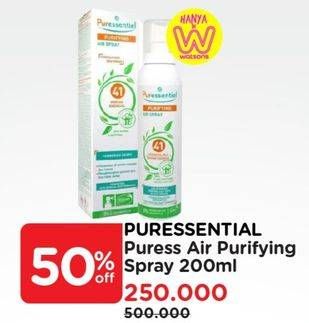 Promo Harga Puressentiel Purifying Air Spray 200 ml - Watsons