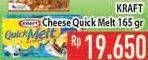 Promo Harga KRAFT Quick Melt 165 gr - Hypermart