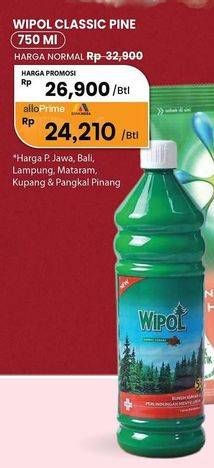 Promo Harga Wipol Karbol Wangi Cemara 750 ml - Carrefour