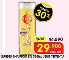 Promo Harga Sunsilk Shampoo 320 ml - Superindo