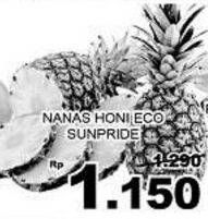 Promo Harga SUNPRIDE Nanas Honi Eco per 100 gr - Giant