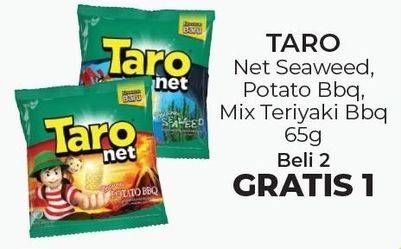 Promo Harga TARO Net Seaweed, Potato Barbeque, Mix Teriyaki 65 gr - Alfamart