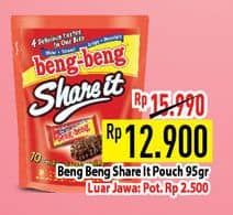 Promo Harga Beng-beng Share It per 10 pcs 9 gr - Hypermart