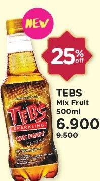 Promo Harga TEBS Tea With Soda 500 ml - Watsons