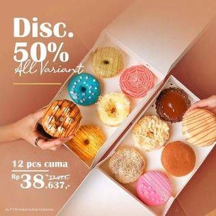 Promo Harga RICHEESE FACTORY Donut All Variants  - Richeese Factory